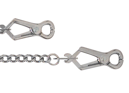 PIERCED CLAMP W/ LINK CHAIN