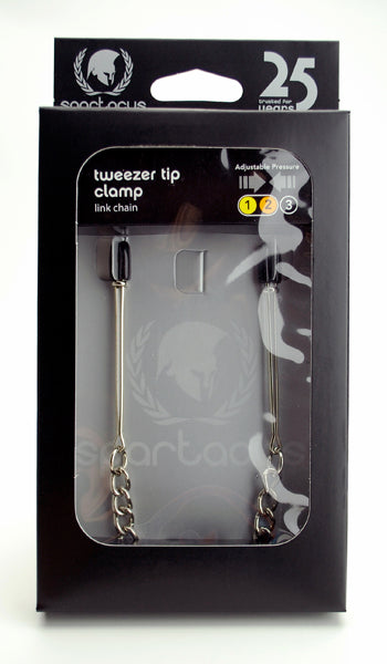 ADJUSTABLE CLAMP-TWEEZER W/ LINK CHAIN