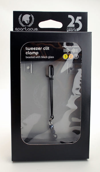 TWEEZER CLIT CLAMP W/BEADS