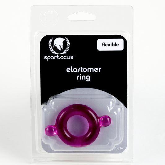 ELASTOMER COCK RING PURPLE