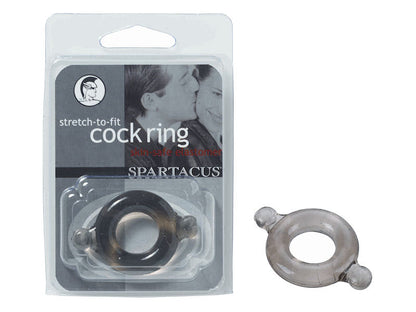 ELASTOMER COCK RING BLACK