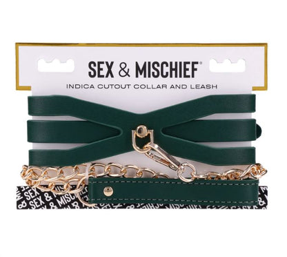 SEX & MISCHIEF INDICA COLLAR AND LEASH