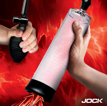 JOCK ADVANCED AMP UP PENIS PUMP W/BULB