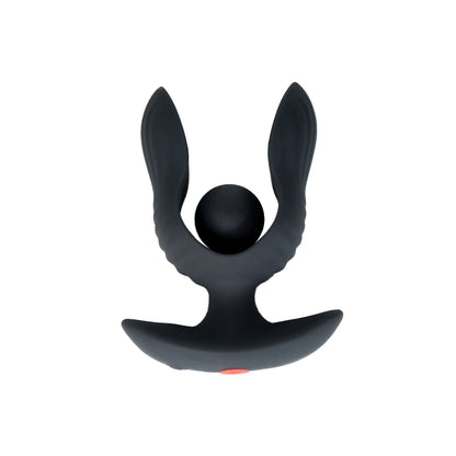 空気充填玉入りアナルプラグ膨張させて大きくし、思うがままにください