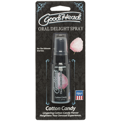 GOODHEAD ORAL DELIGHT SPRAY COTTON CANDY 1 OZ