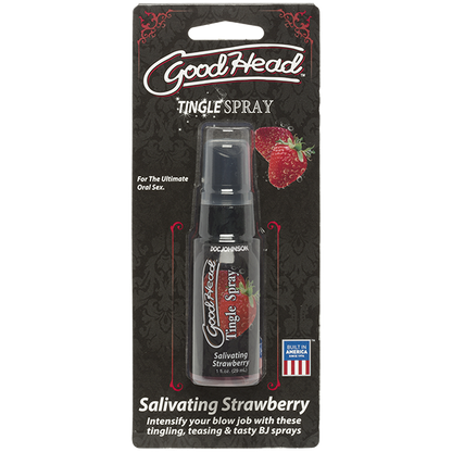 GOODHEAD TINGLE SPRAY SALIVATING STRAWBERRY 1 OZ