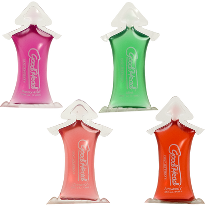 GOODHEAD ORAL DELIGHT GEL ASST 216PC FISHBOWL