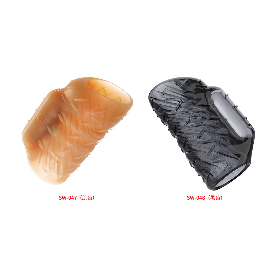 内部振動のペニススリーブ内側の滑り止めデザイン