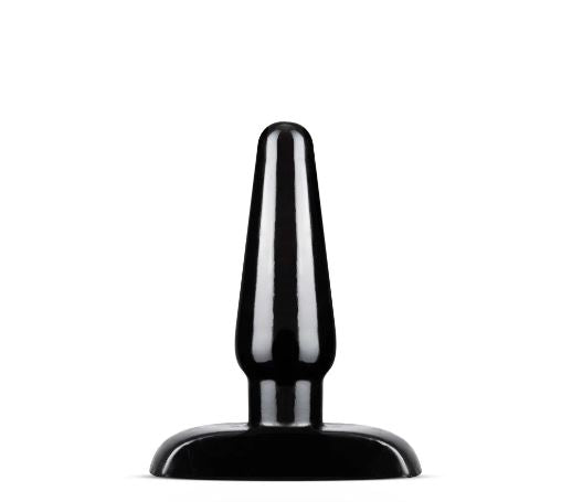 ANAL ADVENTURES BASIC ANAL PLUG - SMALL - BLACK