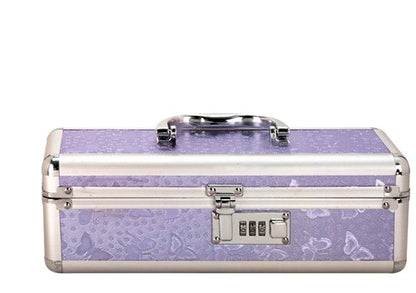 LOCKABLE VIBRATOR CASE PURPLE SMALL