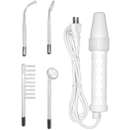 NEON WAND ELECTROSEX KIT RED HANDLE RED ELECTRODE US PLUG