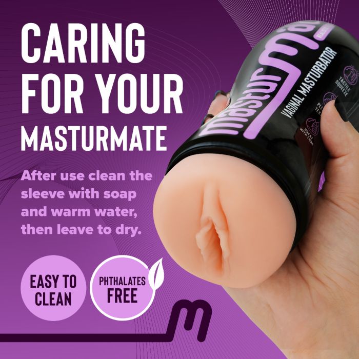 MASTURMATE REALISTIC FEEL MALE STROKER - VAGINA - CREAM