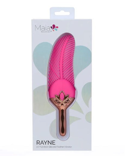 RAYNE SILICONE FEATHER VIBE PINK