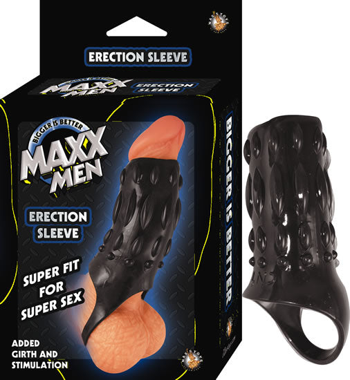 MAXX MEN ERECTION SLEEVE BLACK