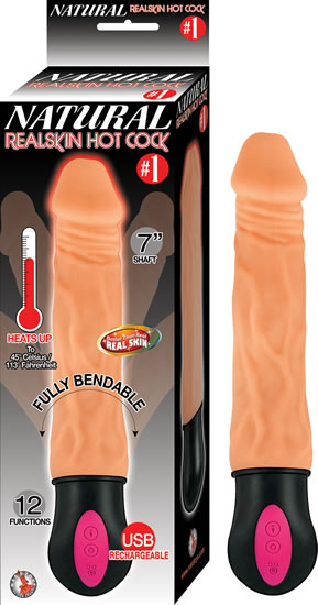 NATURAL REALSKIN HOT COCK #1 7 FLESH "