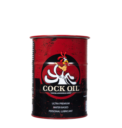 Collector’s Edition Cock Oil Branded Drum – Empty