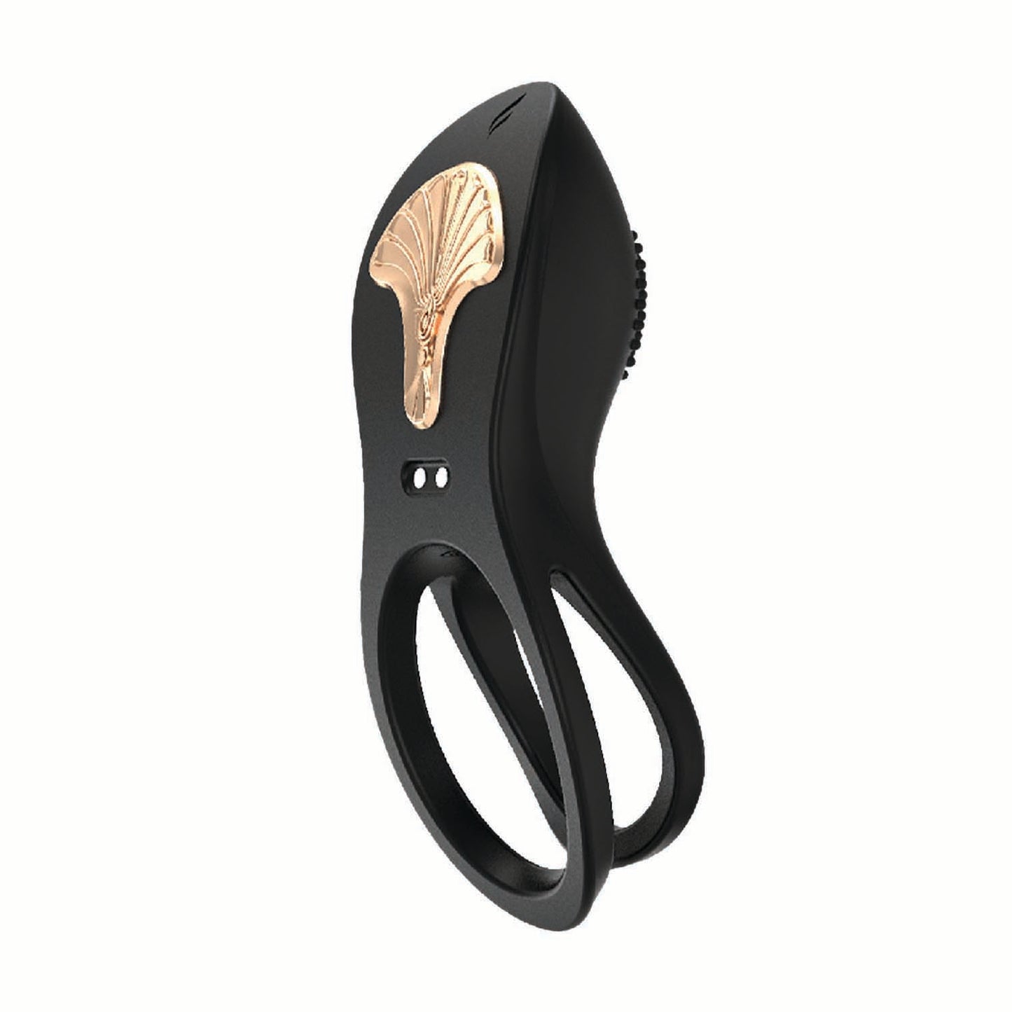 GOLD GLAM COCKRING BLACK