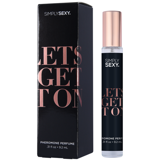 SIMPLY SEXY PHEROMONE PERFUME SPRAY - LET'S GET IT ON - 0.31 floz | 9.2mL
