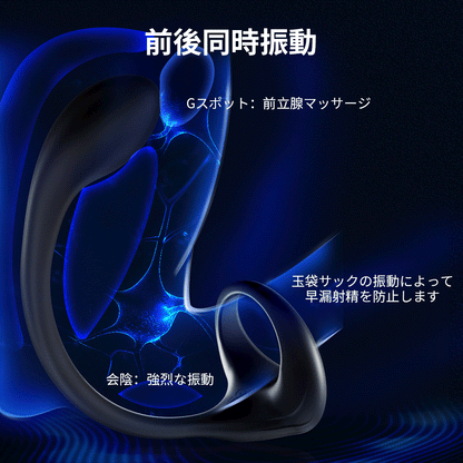 サックアナルプラグ前後同時振動