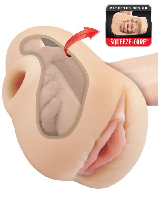 PDX PLUS PUSSY POUNDER SQUEEZE STROKER LIGHT