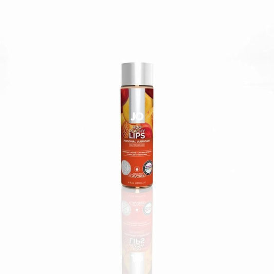 JO H2O PEACHY LIPS 4 OZ FLAVORED LUBE