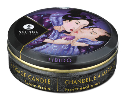 MINI MASSAGE CANDLE LIBIDO/ EXOTIC FRUITS 1 OZ