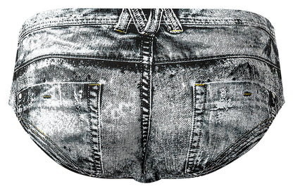 DIRTY DENIM BIKINI BLUE MEDIUM