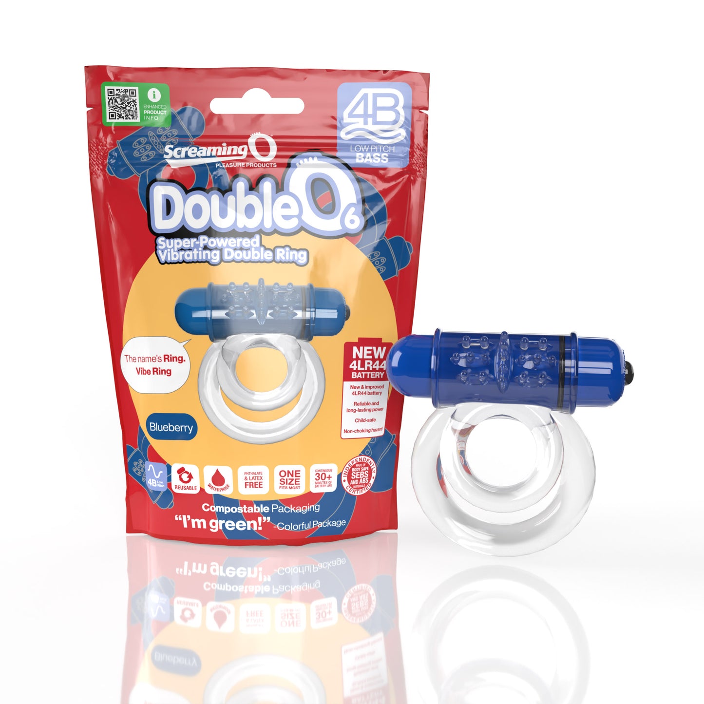 SCREAMING O 4B DOUBLE O 6 BLUEBERRY (BASS)