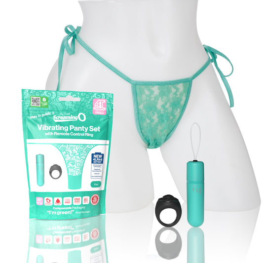 SCREAMING O MY SECRET 4T PANTY VIBE KIWI (TREBLE)