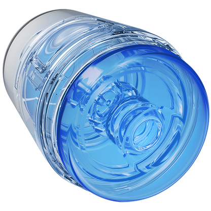 MAIN SQUEEZE POP OFF OPTIX CRYSTAL BLUE STROKER