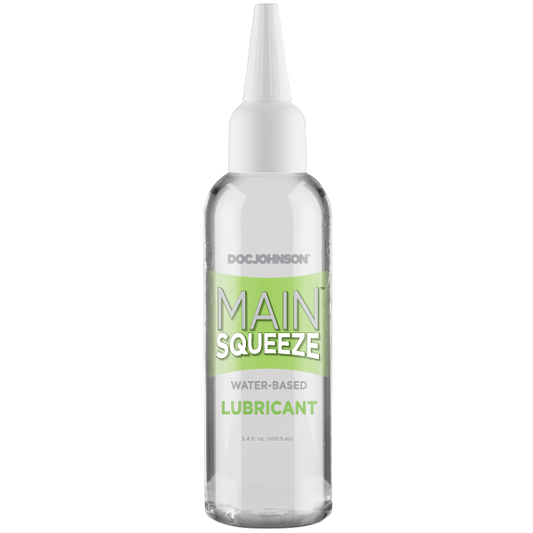 MAIN SQUEEZE WATER BASED LUBRICANT 3.4 OZ