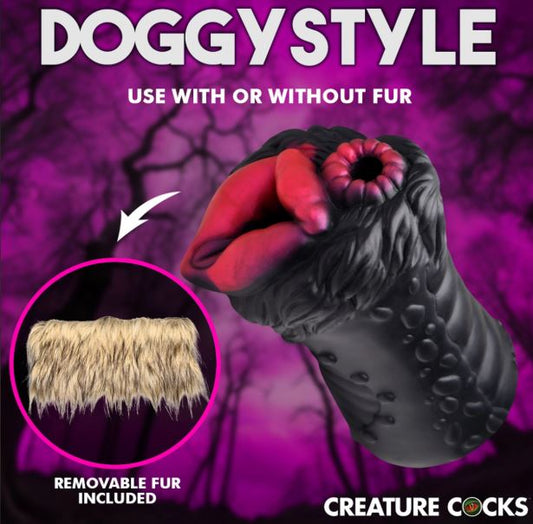 CREATURE COCKS SAVAGE SHE-WOLF SILICONE STROKER