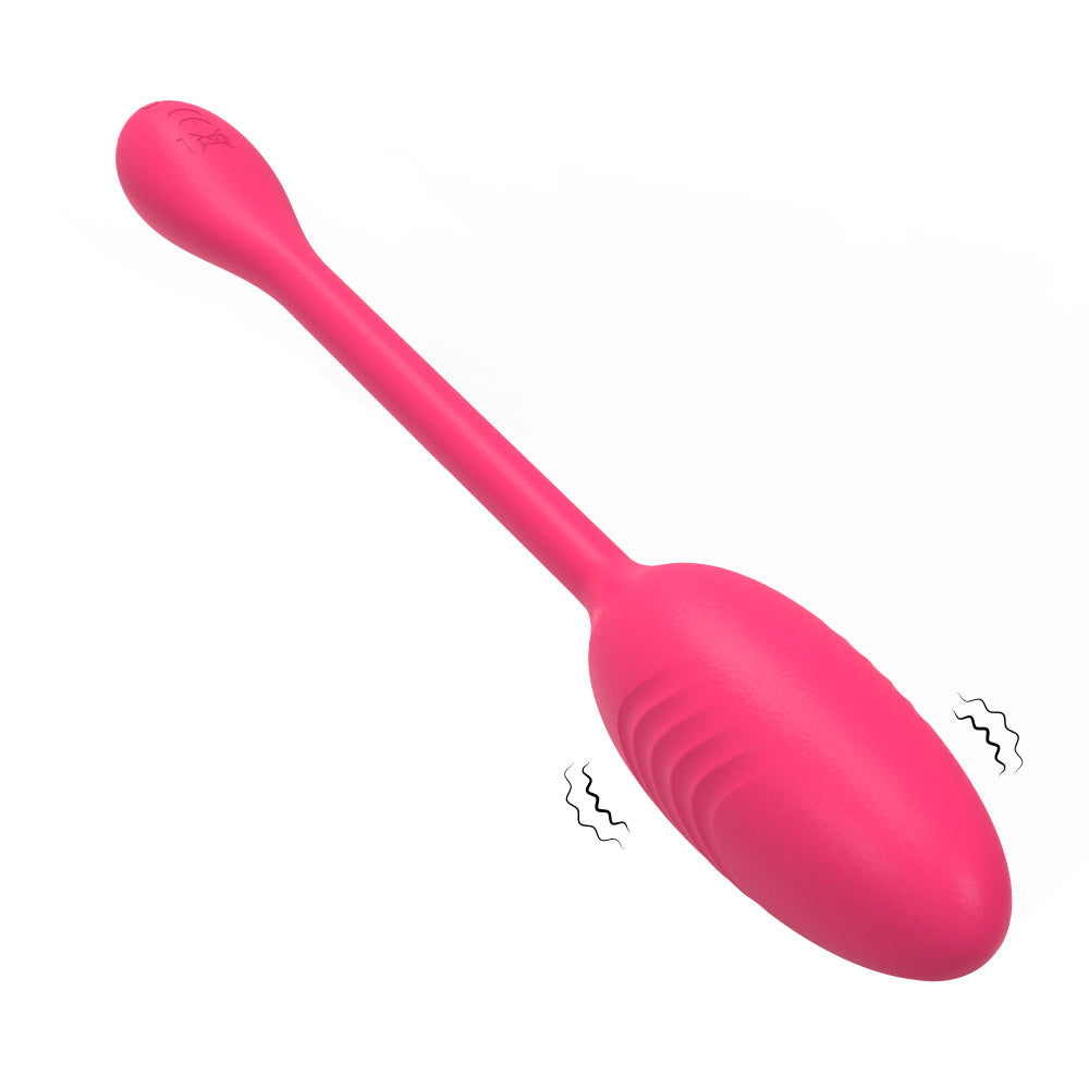 ミニエッグバイブ一体成型で、強く引っ張っても断たれません