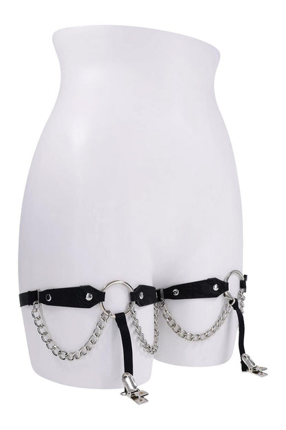 LACE CHAIN LACE GARTERS