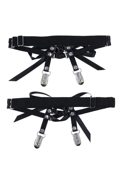 LACE LACED UP GARTERS
