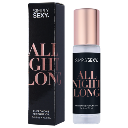 SIMPLY SEXY PHEROMONE PERFUME OIL ROLL-ON - ALL NIGHT LONG - 0.34 floz | 10.2mL