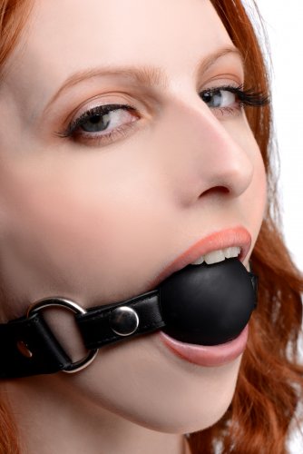 STRICT INTERCHANGEABLE SILICONE BALL GAG SET