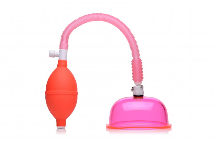 SIZE MATTERS VAGINAL PUMP W/ 3.8IN SMALL CUP