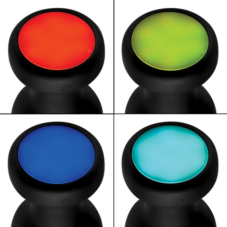 (D)BOOTY SPARKS SILICONE LED P VIBRATING LARGE