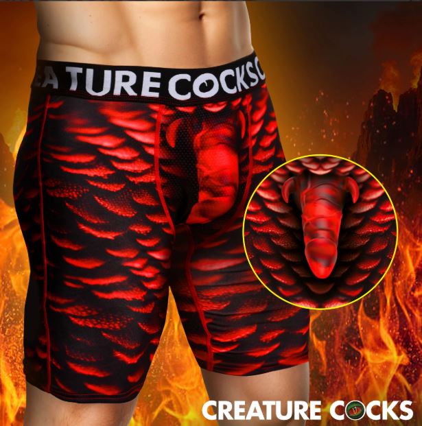 CREATURE COCKS UNDERWEAR HORNY DEVIL MEDIUM