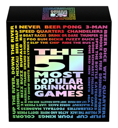 51 MOST POPULAR DRINKING GAMES