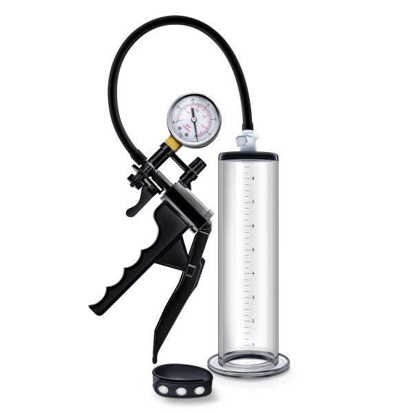 PERFORMANCE VX8 PREMIUM PENIS PUMP SYSTEM W/ SILICONE COCK STRAP CLEAR