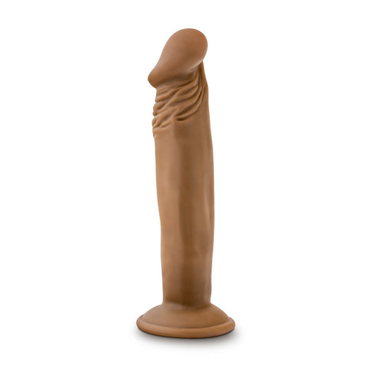 DR SKIN DR SMALL 6IN DILDO MOCHA