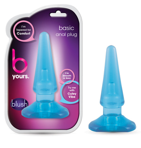 SASSY ANAL PLUG BLUE