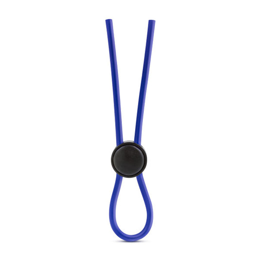 STAY HARD SILICONE LOOP COCK RING BLUE