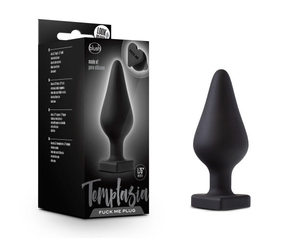 TEMPTASIA FUCK ME BUTT PLUG BLACK