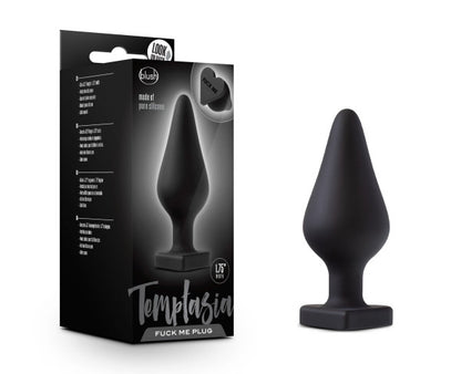 TEMPTASIA FUCK ME BUTT PLUG BLACK