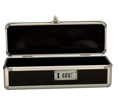 LOCKABLE VIBRATOR CASE BLACK SMALL