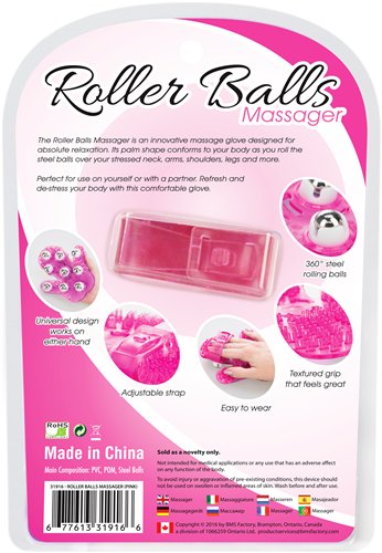 ROLLER BALLS MASSAGER PINK