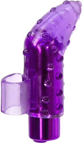 RECHARGEABLE FRISKY FINGER MASSAGER PURPLE
